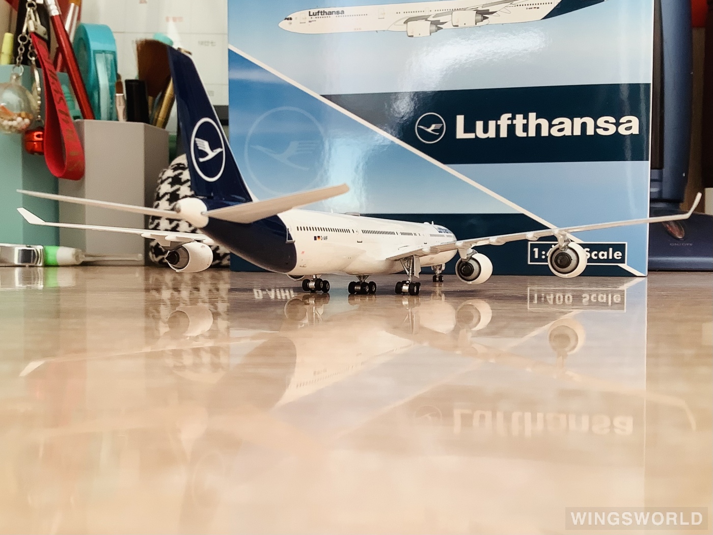 Phoenix 1:400 PH04484 Lufthansa 汉莎航空 Airbus A340-600 D-AIHF