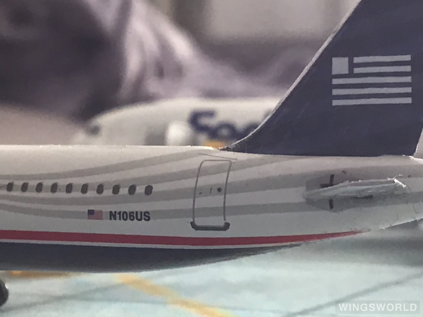 AeroClassics 1:400 AC419976 US Airways 全美航空 Airbus A320 N106US