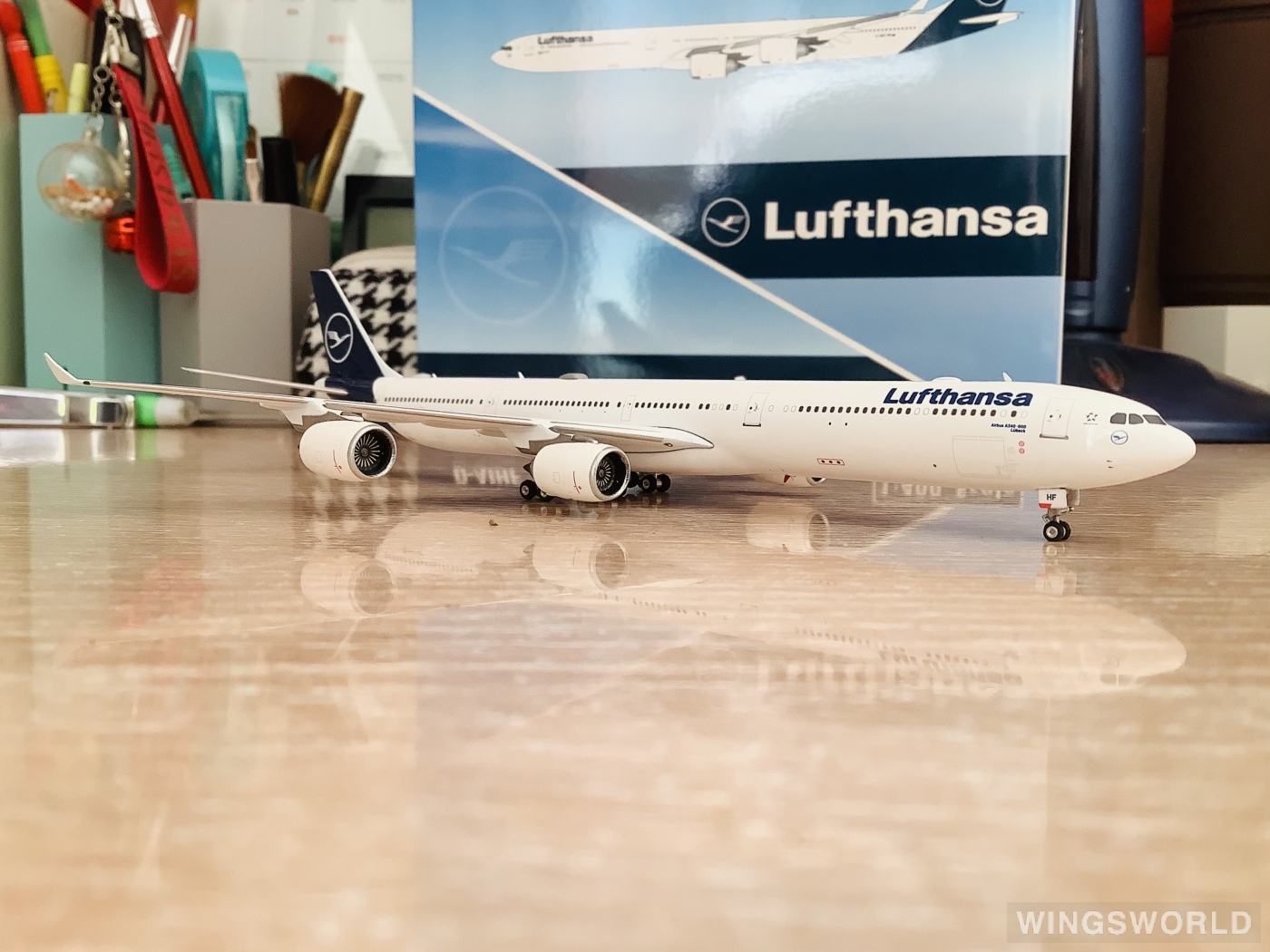 Phoenix 1:400 PH04484 Lufthansa 汉莎航空 Airbus A340-600 D-AIHF
