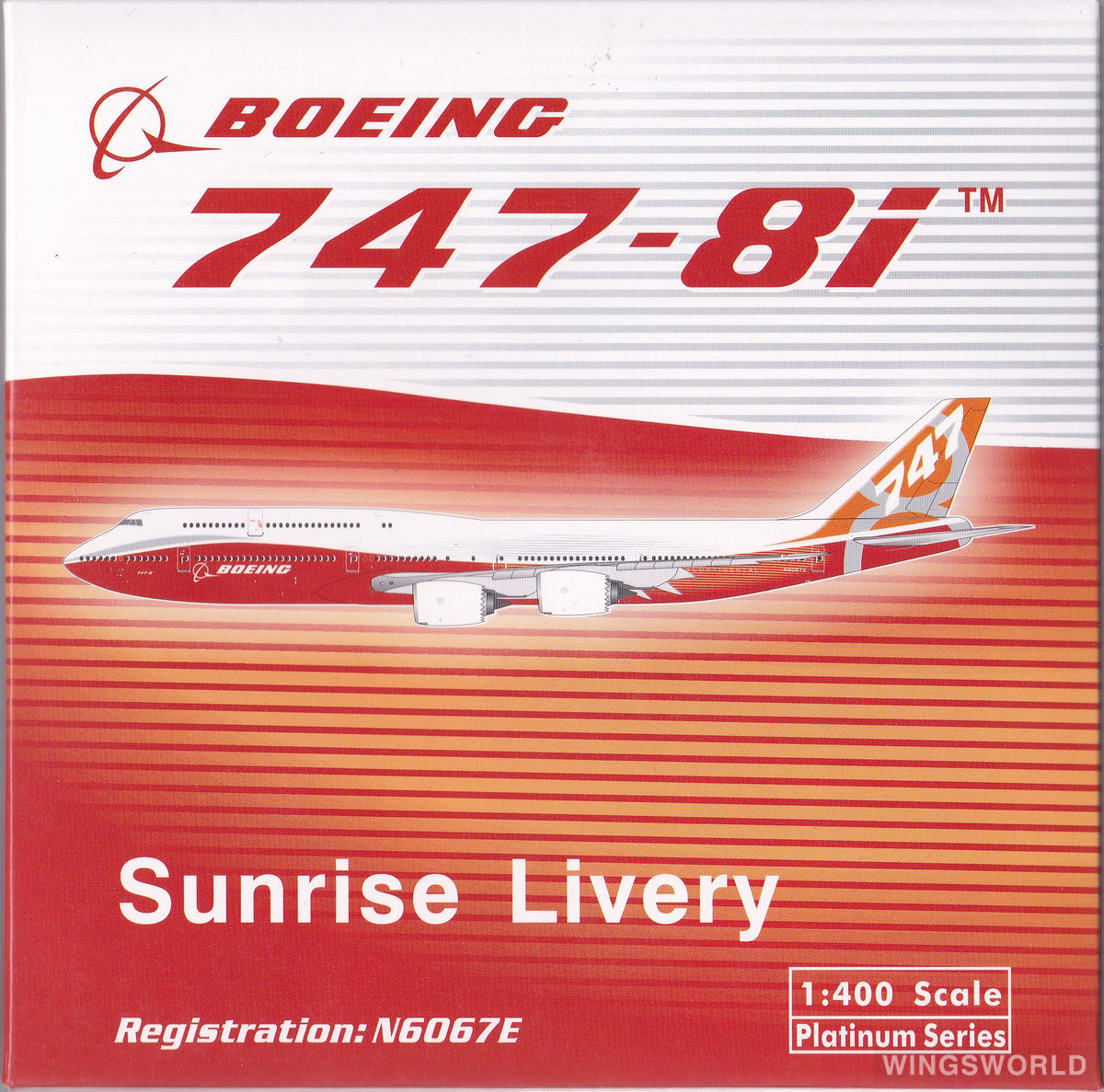 Phoenix 1:400 PH10522 Boeing 波音公司 Boeing 747-8i N6067E