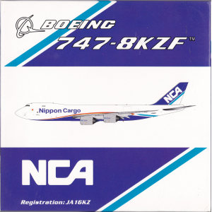 Nippon Cargo Airlines 日本货物航空 Boeing 747-8F JA16KZ NCA标准涂装 新涂装 PH11337 Phoenix 1:400