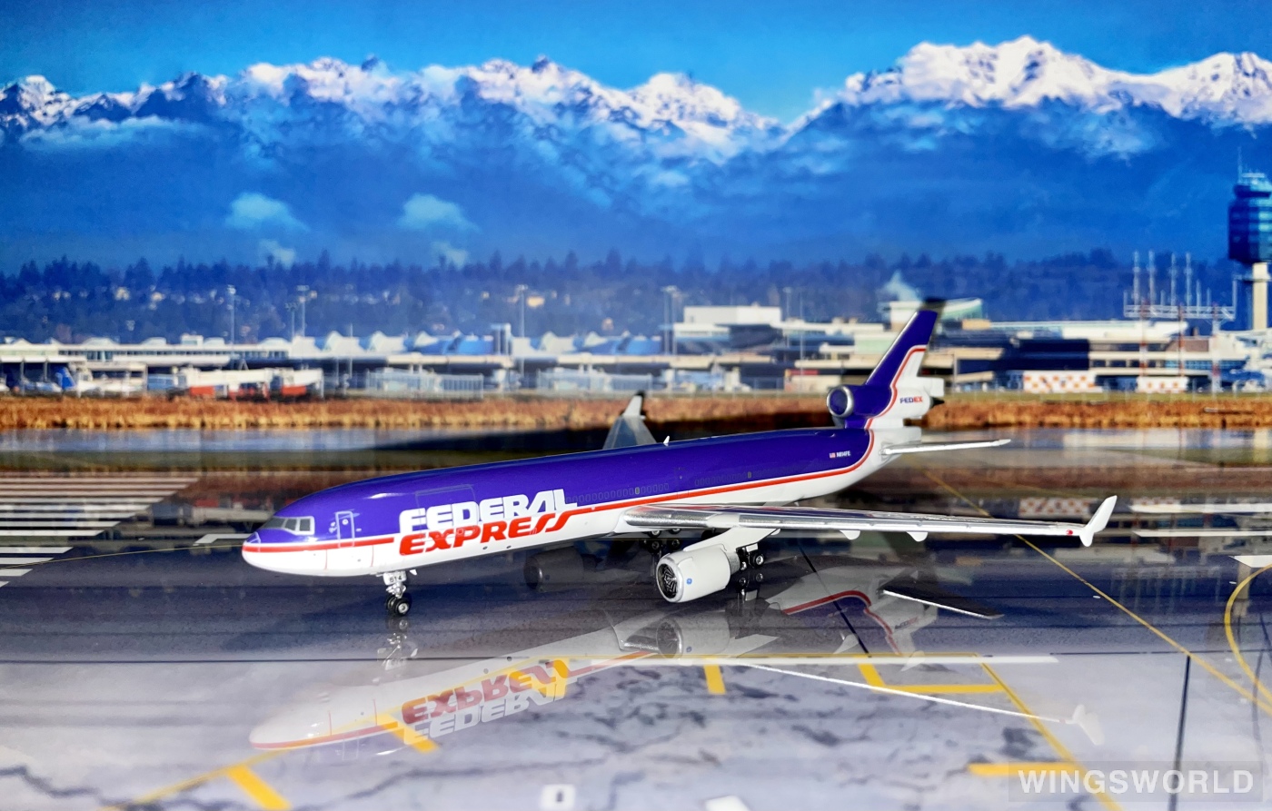 Phoenix 1:400 PH04481 FedEx 联邦快递 McDonnell Douglas MD-11 N614FE