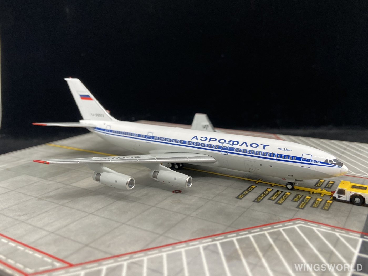 JC Wings 1:400 XX40090 Aeroflot 俄罗斯航空 Ilyushin Il-86 RA-86074