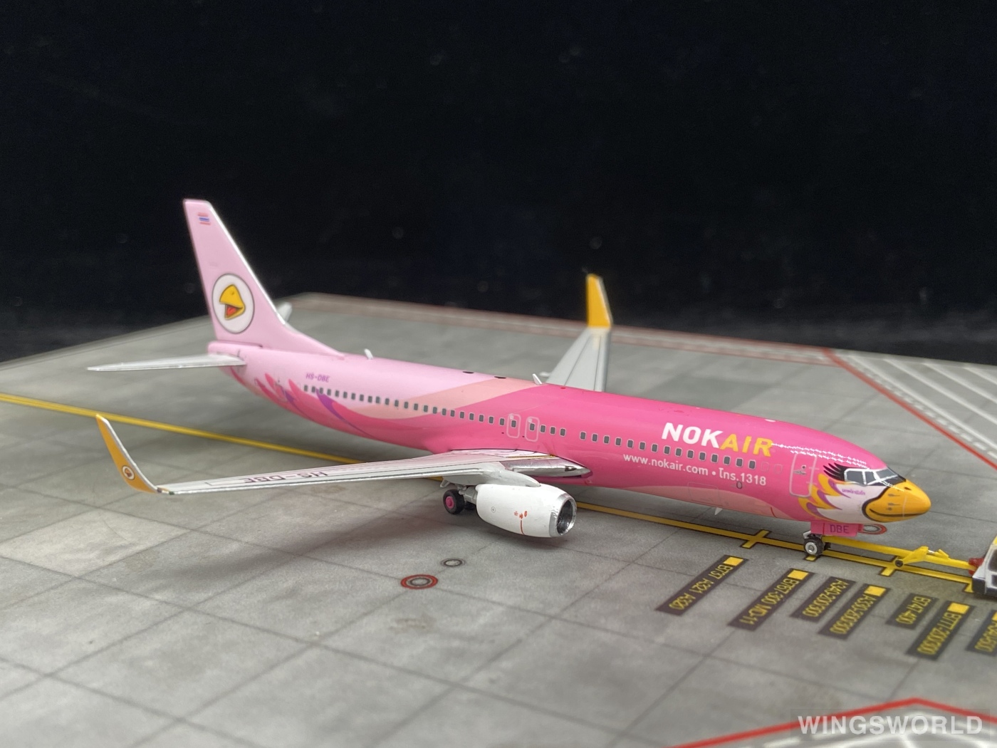 Phoenix 1:400 PH11632 Nok Air 皇雀航空 Boeing 737-800 HS-DBE