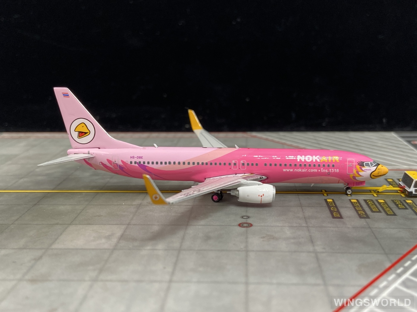 Phoenix 1:400 PH11632 Nok Air 皇雀航空 Boeing 737-800 HS-DBE