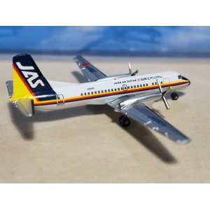 JAS 日本佳速航空 NAMC YS-11 JA8805  18-2 DeAGOSTINI 1:400