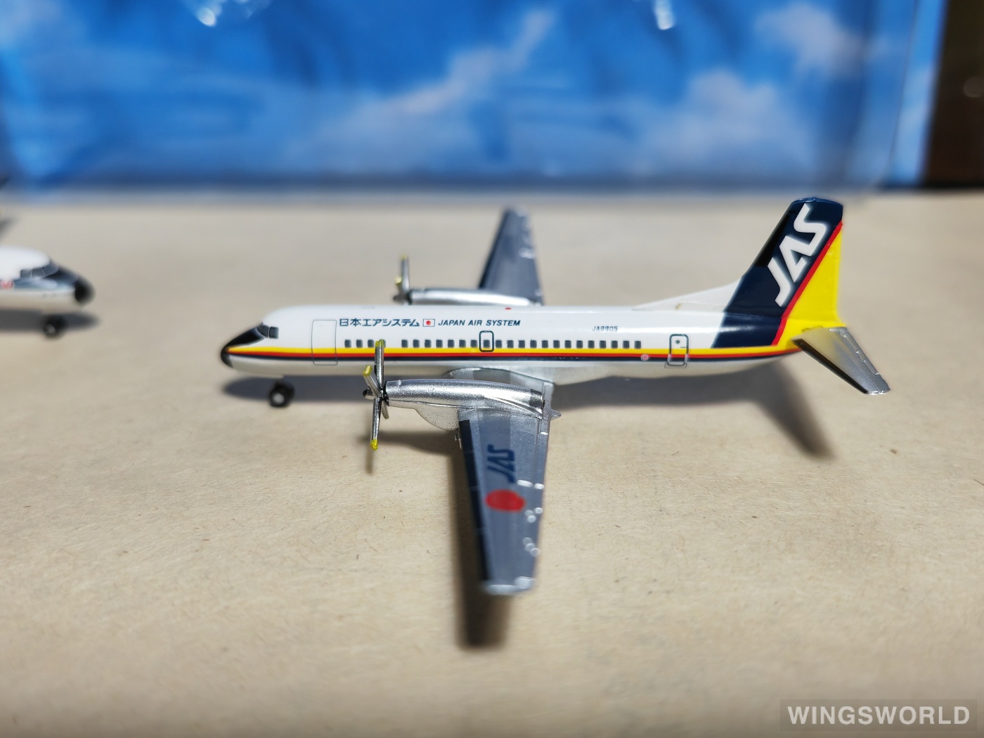 DeAGOSTINI 1:400 18-2 JAS 日本佳速航空 NAMC YS-11 JA8805