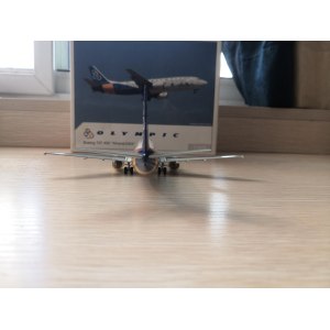 Olympic Air 奥林匹克航空 Boeing 737-400 SX-BKC 雅典奥运彩绘 551427 Herpa 1:200
