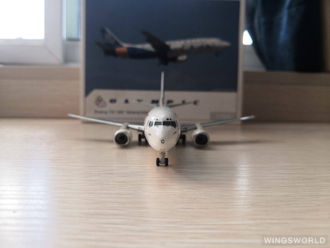 Herpa 1:200 551427 Olympic Air 奥林匹克航空 Boeing 737-400 SX-BKC