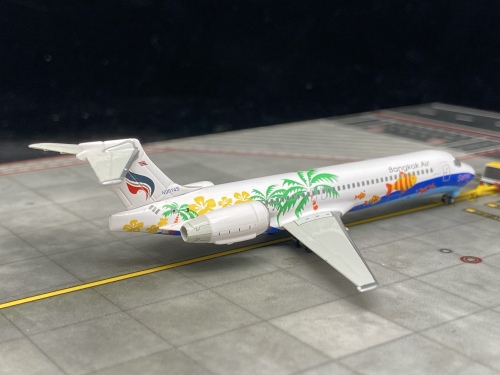 Bangkok Airways 曼谷航空 Boeing 717 N9014S SAMUI 55347 Dragon Models 1:400