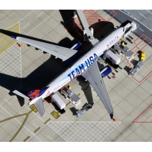 Delta Air Lines 达美航空 Airbus A330-900neo N411DX  GJDAL2058 Geminijets 1:400