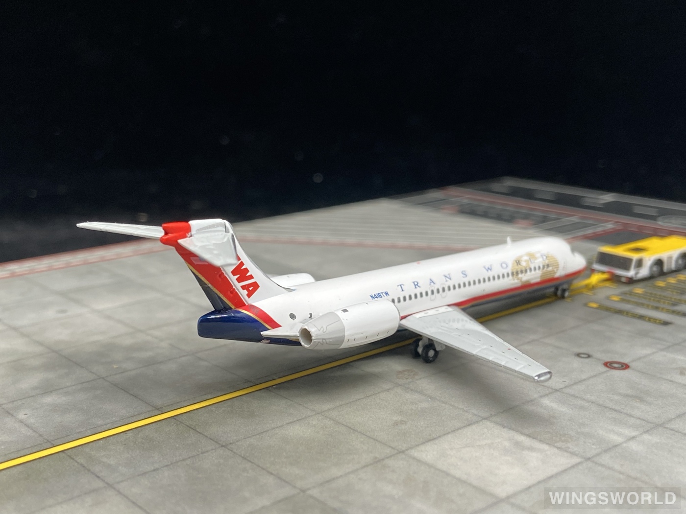 Geminijets 1:400 GJTWA2008 TWA 环球航空 Boeing 717 N418TW