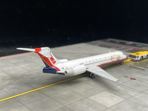 TWA 环球航空 Boeing 717 N418TW  GJTWA2008 Geminijets 1:400