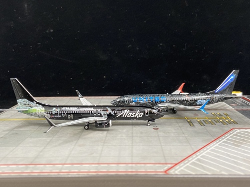 Alaska Airlines 阿拉斯加航空 Boeing 737-800 N538AS  NG58156 NGmodels 1:400