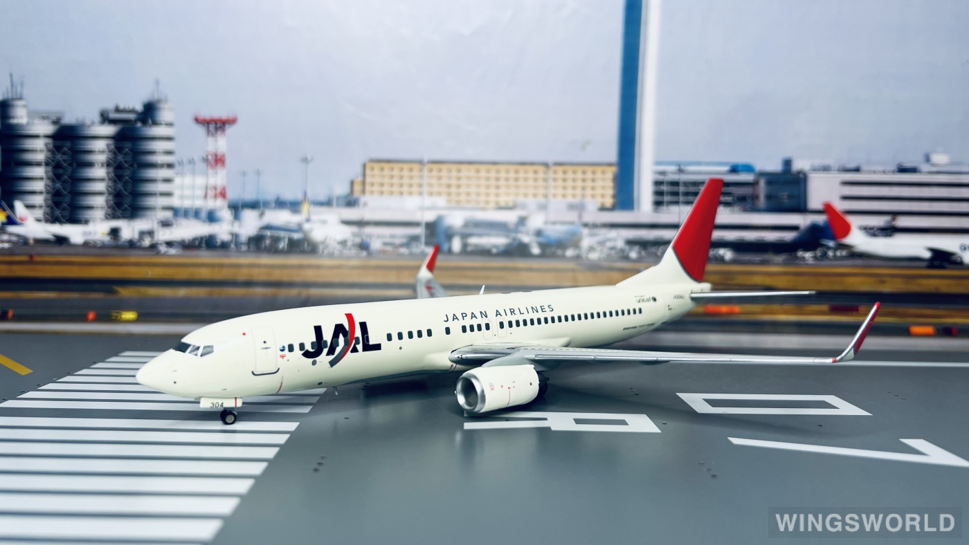 JAPAN AIRLINES  BOEING737-800（1/200） JAL Japan Airlines Express B737-800 JA319J 1:200 ezToys