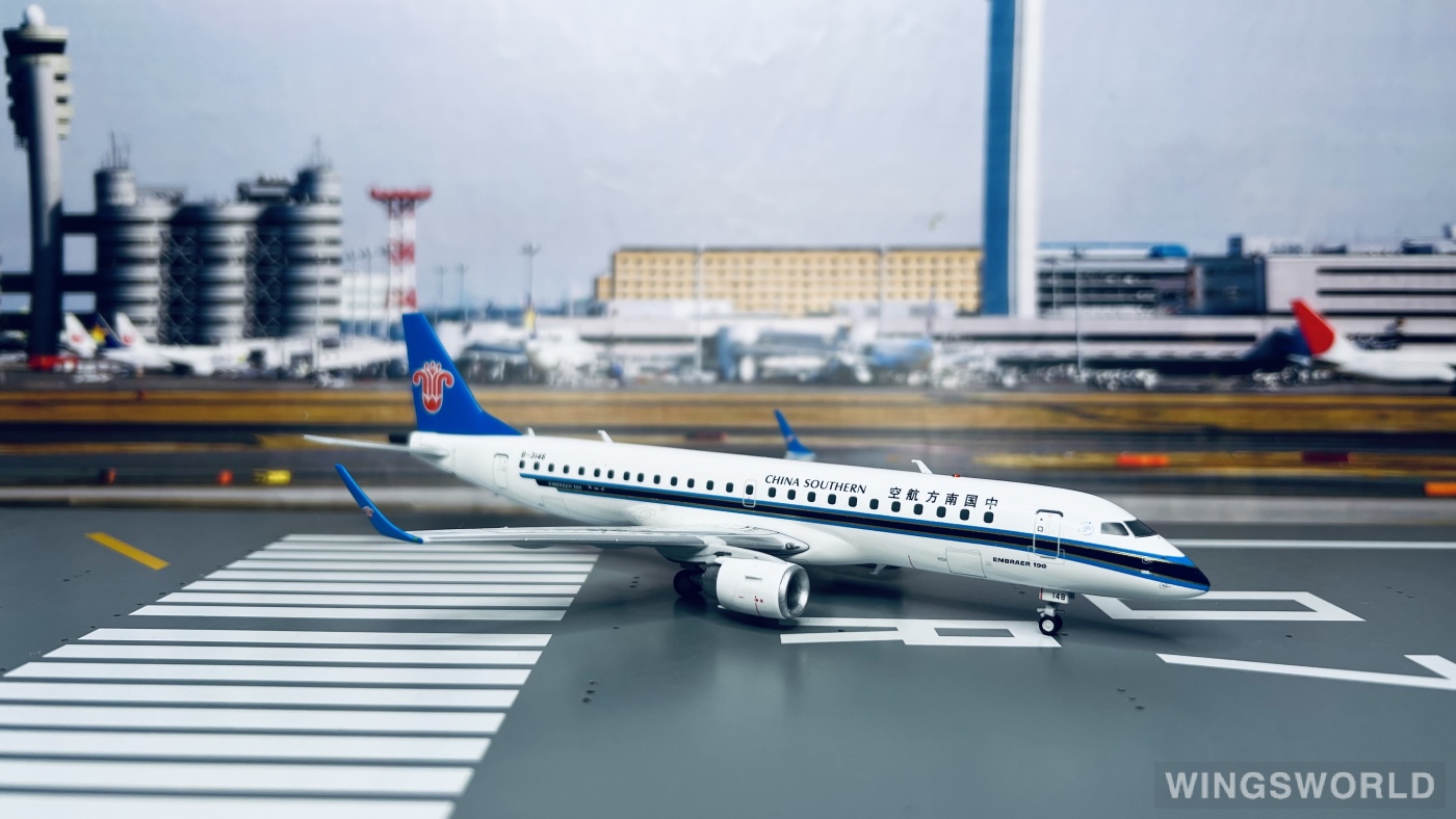 Geminijets 1:200 G2CSN615 China Southern 中国南方航空 Embraer ERJ-190 B-3148