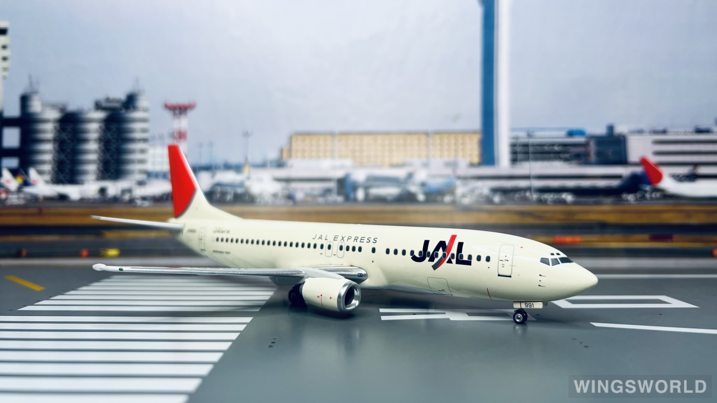 Phoenix 1:200 PH20018 Japan Airlines 日本航空 Boeing 737-400 JA8991