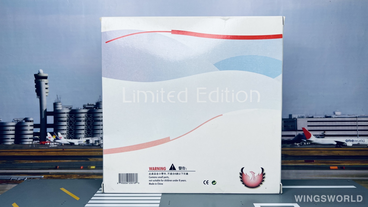 Phoenix 1:200 PH20018 Japan Airlines 日本航空 Boeing 737-400 JA8991