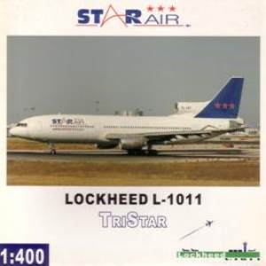 Star Air Jordan Lockheed L-1011 TriStar 9L-LDR  BX70612 Blue box 1:400