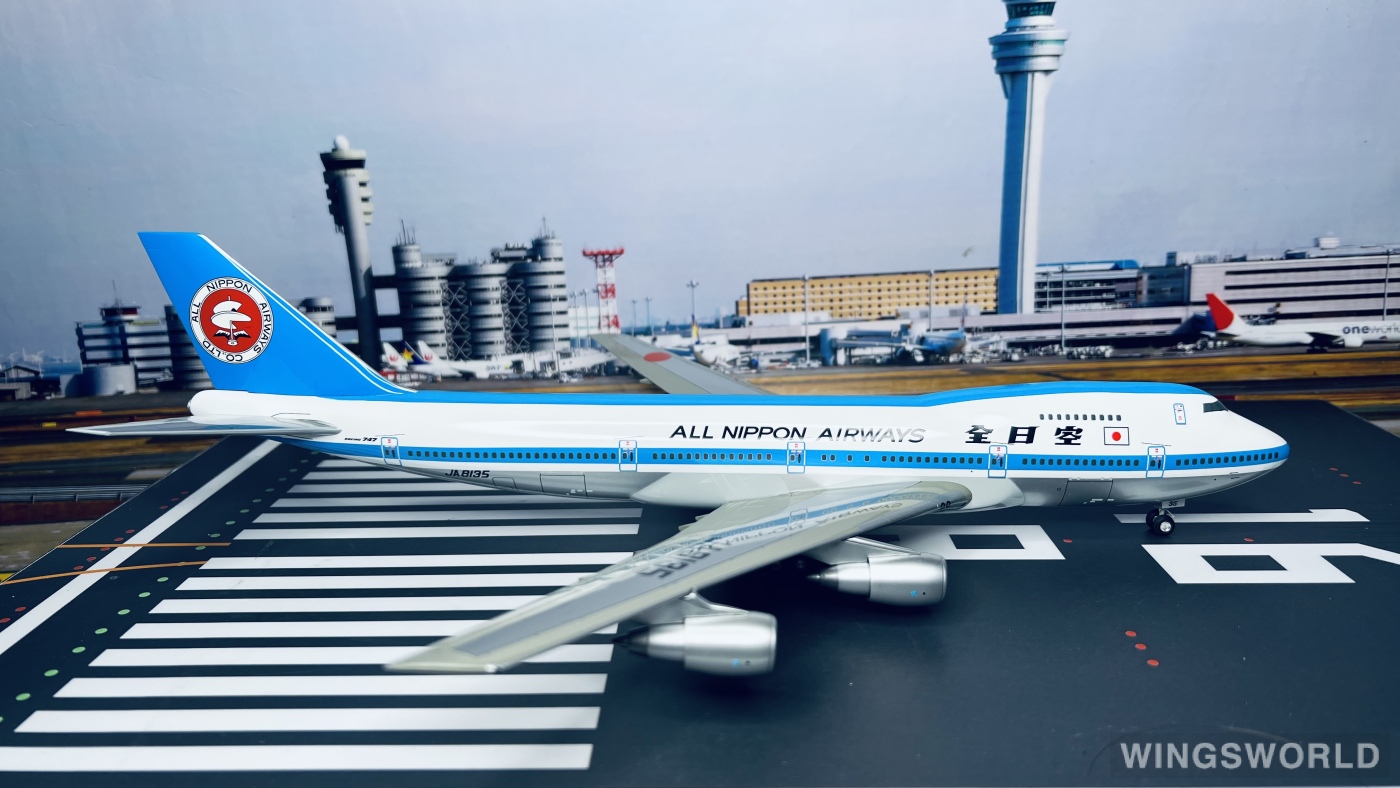 Hogan 1:200 Boeing 747-100 ANA 全日空NH20074 JA8135 的照片