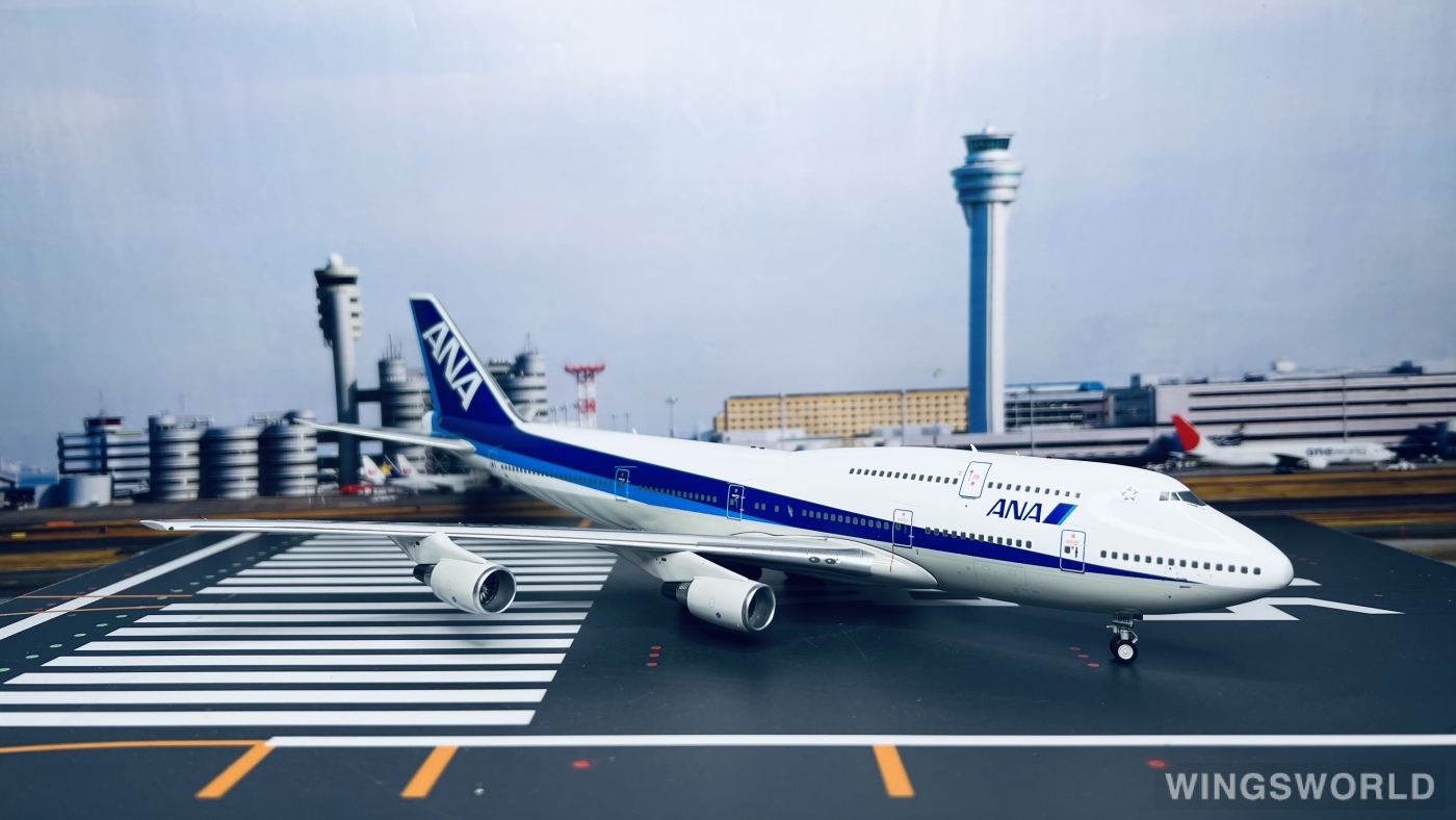 WB Models 1:200 WB-747-4-056 ANA 全日空 Boeing 747-400 JA8961