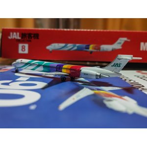 JAS 日本佳速航空 McDonnell Douglas MD-90 JA8064  8 DeAGOSTINI 1:400