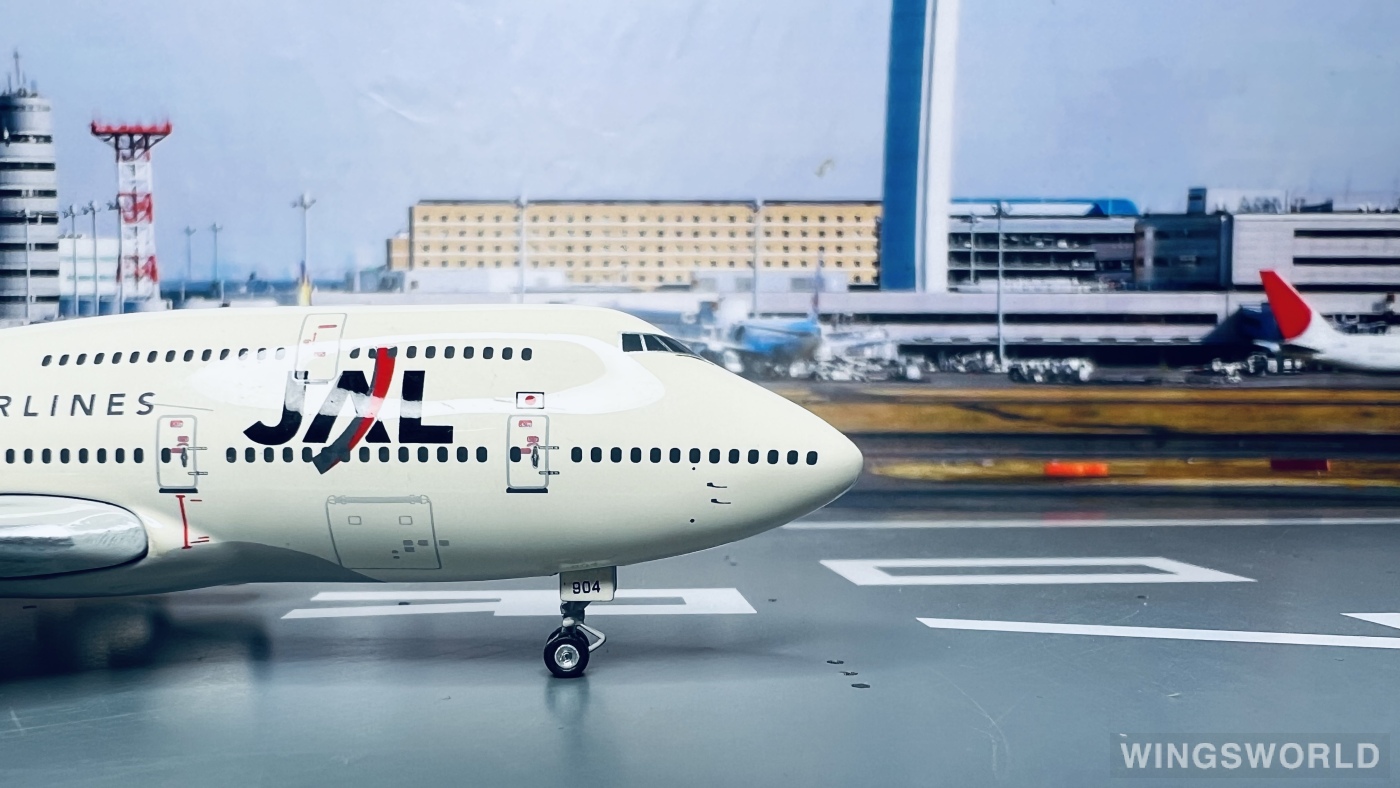 Phoenix 1:400 PH10191 Japan Airlines 日本航空 Boeing 747-400 JA8904