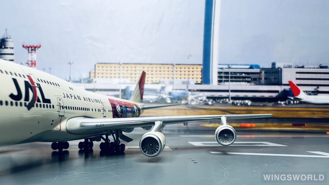 Phoenix 1:400 PH10191 Japan Airlines 日本航空 Boeing 747-400 JA8904