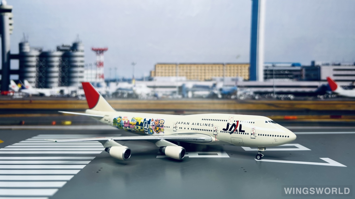 Phoenix 1:400 PH10191 Japan Airlines 日本航空 Boeing 747-400 JA8904