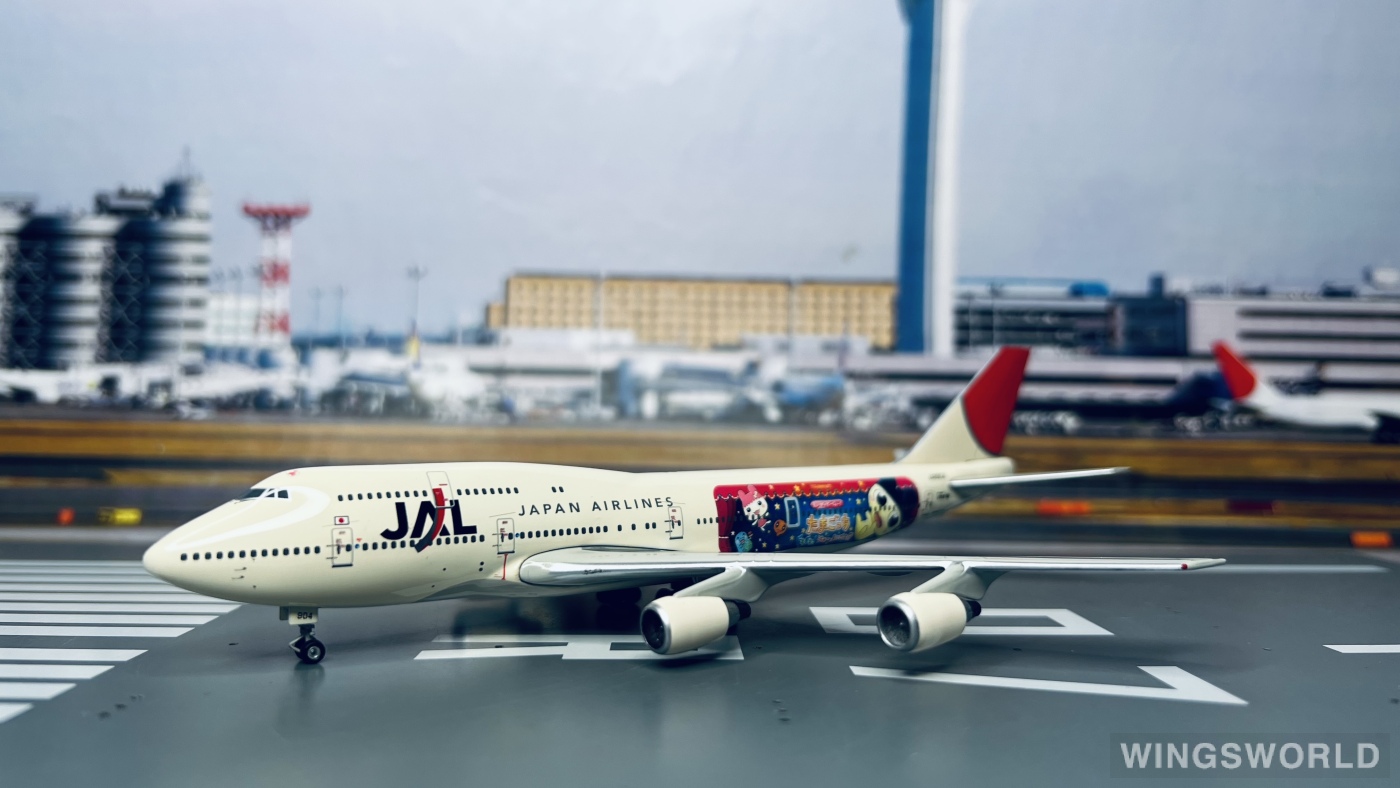 Phoenix 1:400 Boeing 747-400 Japan Airlines 日本航空PH10191 JA8904