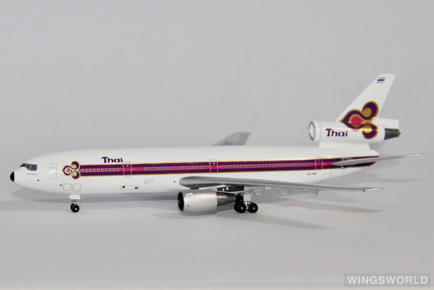 AeroClassics 1:400 AC411156 Thai Airways 泰国国际航空 McDonnell Douglas DC-10 HS-TMC