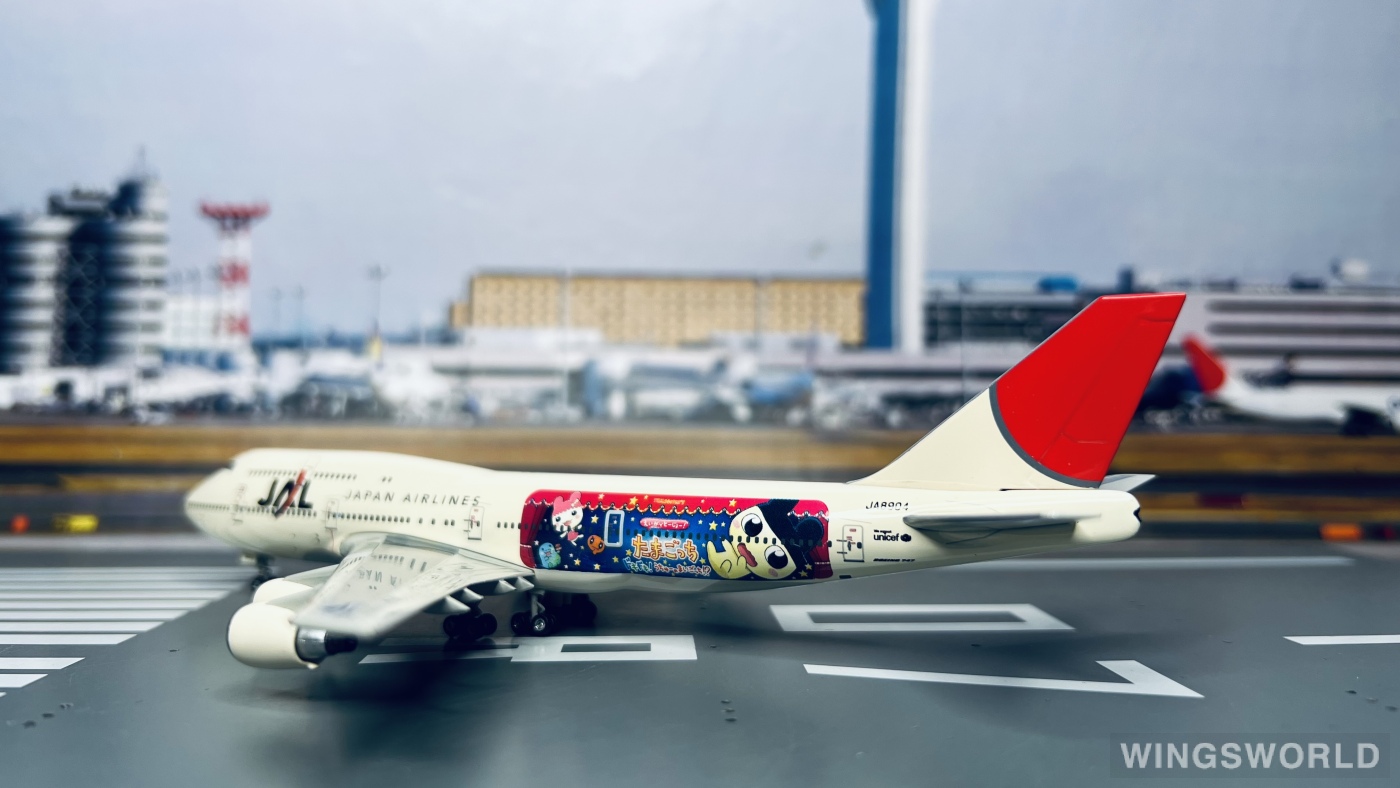 Phoenix 1:400 Boeing 747-400 Japan Airlines 日本航空PH10191 JA8904