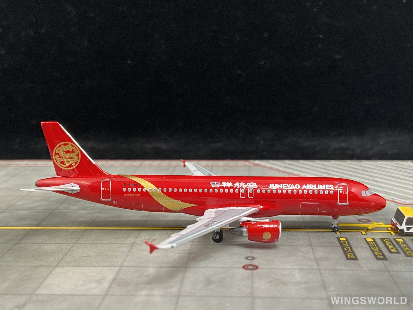 AeroClassics 1:400 AC4B6298 Juneyao Airlines 吉祥航空 Airbus A320 B-6298