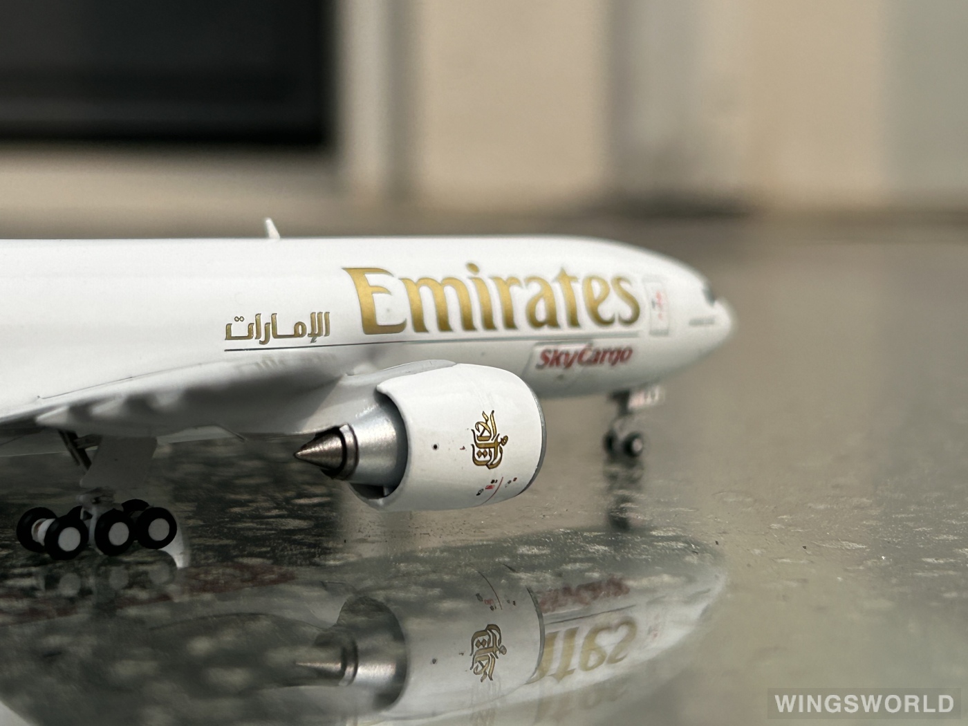 Geminijets 1:400 GJUAE2144 Emirates 阿联酋航空 Boeing 777F A6-EFG