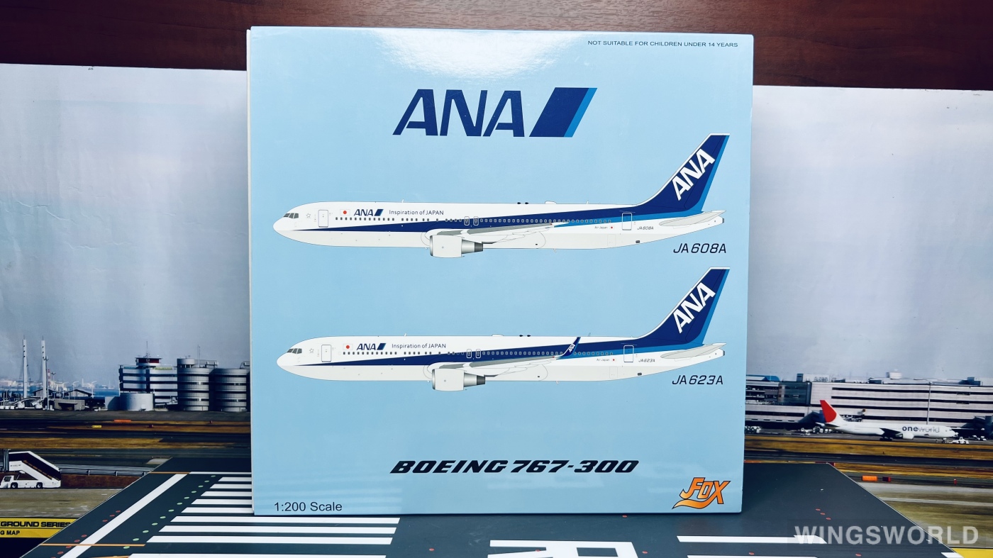 JFOX 1:200 Boeing 767-300ER ANA 全日空JF-767-3-009 JA623A 