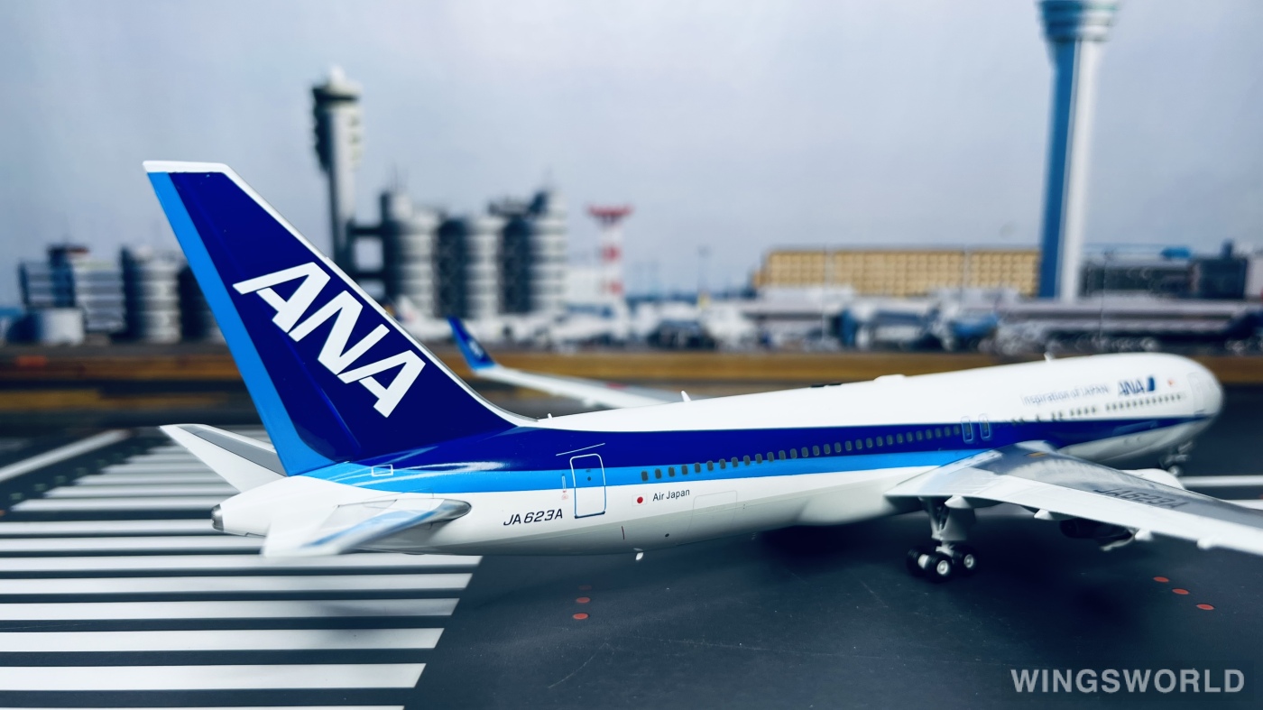 クラシック 航空機・ヘリコプター JFox 1/200 ANA Boeing767-300ER 