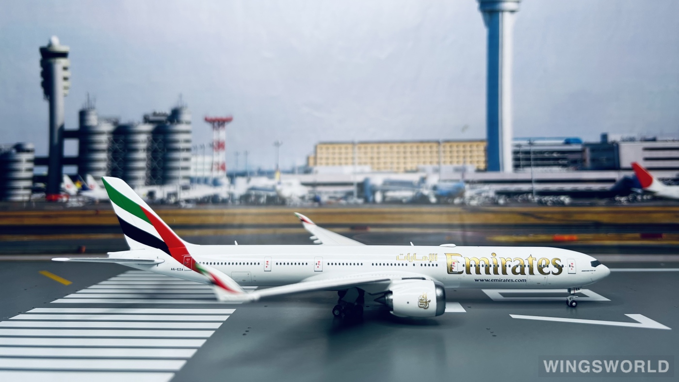 Geminijets 1:400 Boeing 777-9 Emirates 阿联酋航空GJUAE2160W A6-EZA