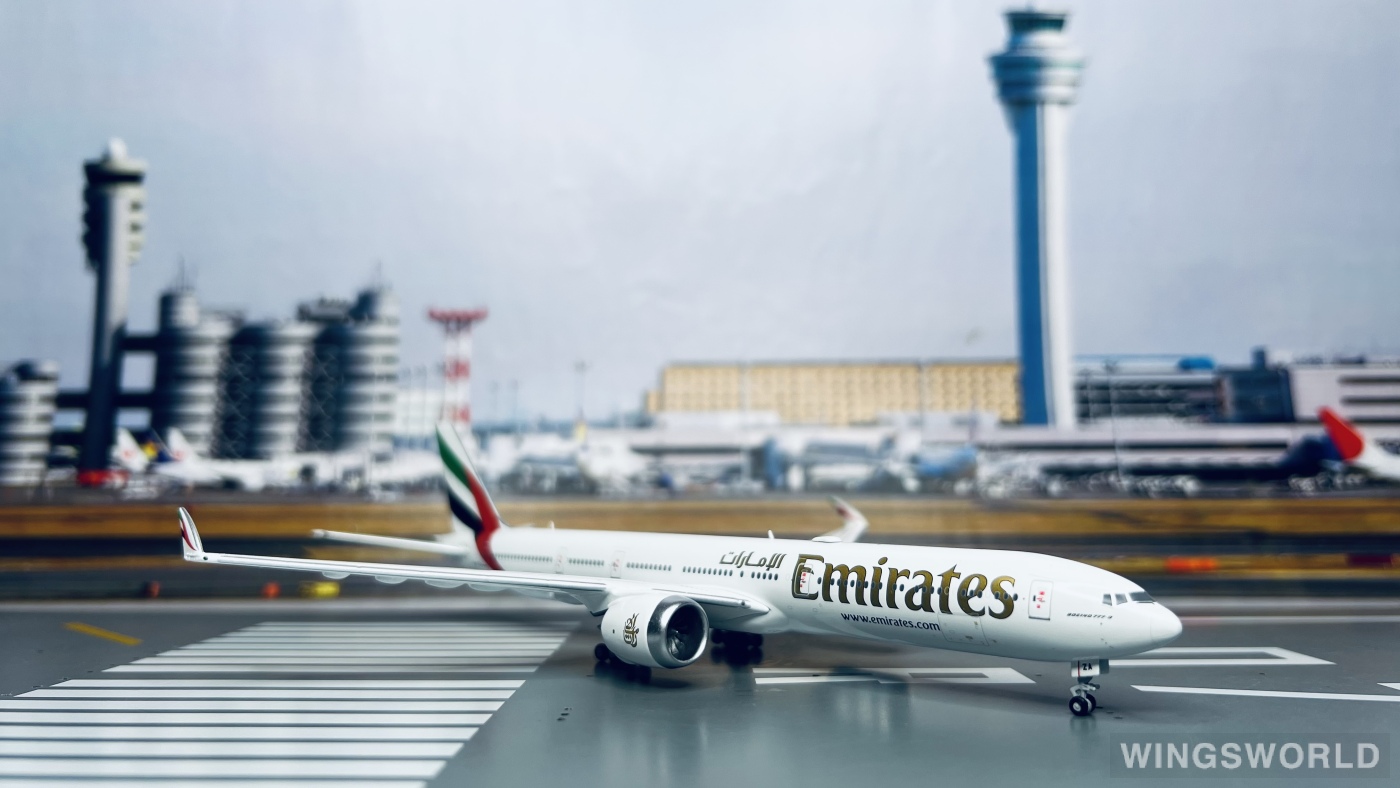 Geminijets 1:400 Boeing 777-9 Emirates 阿联酋航空GJUAE2160W A6-EZA