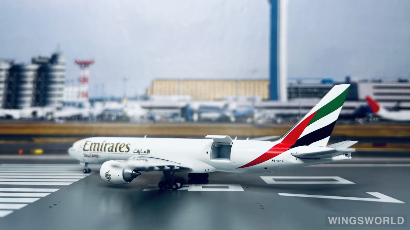 Geminijets 1:400 GJUAE2144 Emirates 阿联酋航空 Boeing 777F A6-EFG