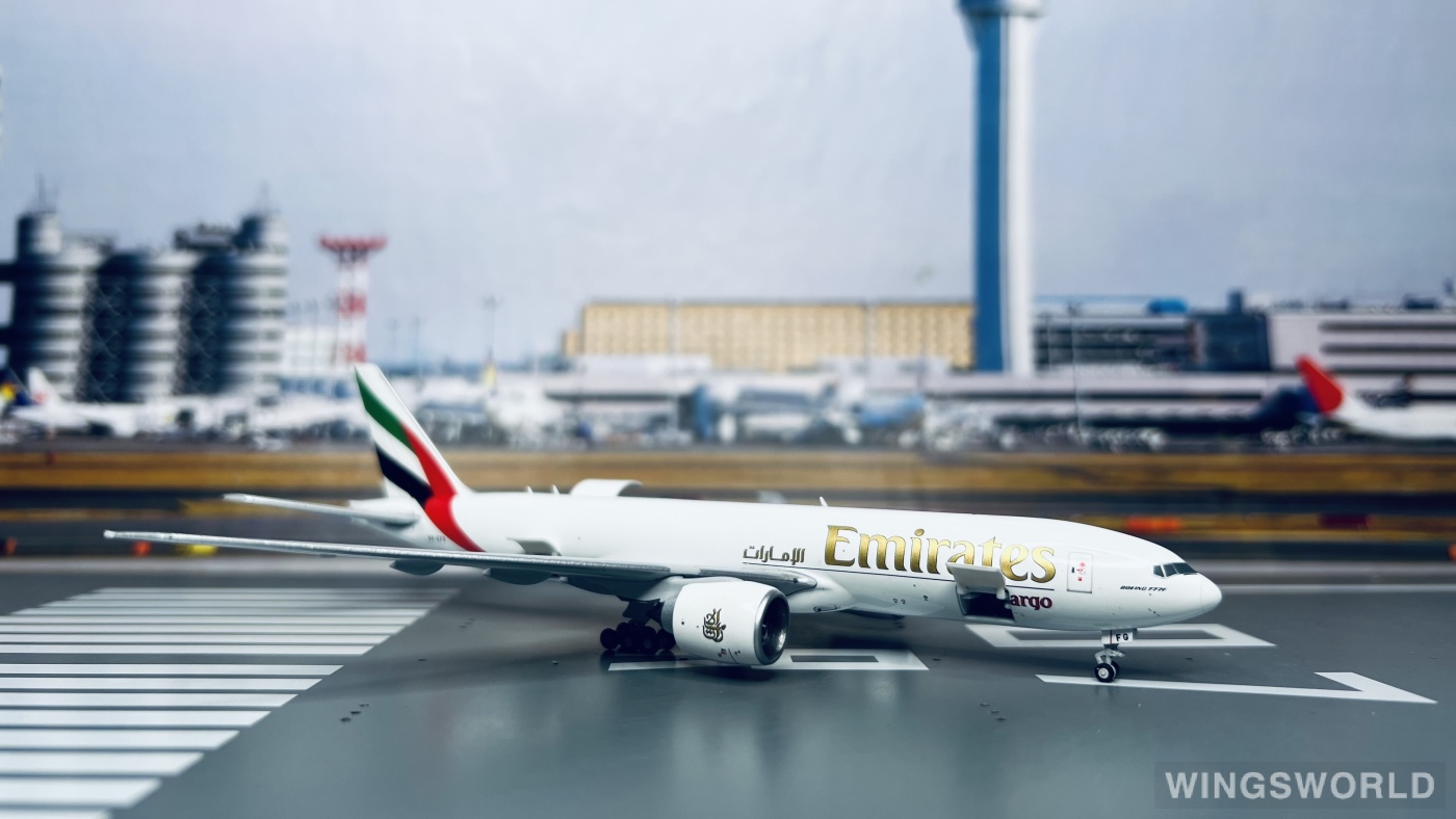 Geminijets 1:400 GJUAE2144 Emirates 阿联酋航空 Boeing 777F A6-EFG