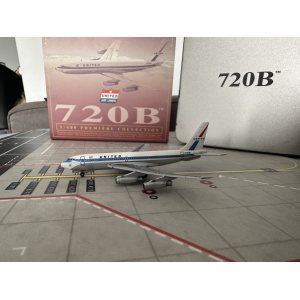 United Airlines 美国联合航空 Boeing 720 N7202U 1960s colors. 55733 Dragon Models 1:400