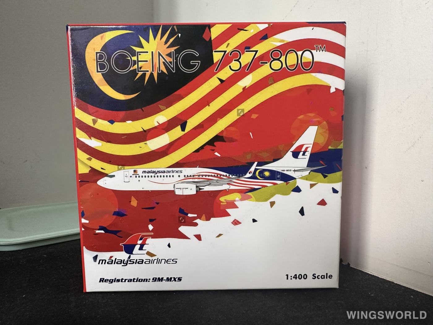 Phoenix 1:400 PH04148 Malaysia Airlines 马来西亚航空 Boeing 737-800 9M-MXS