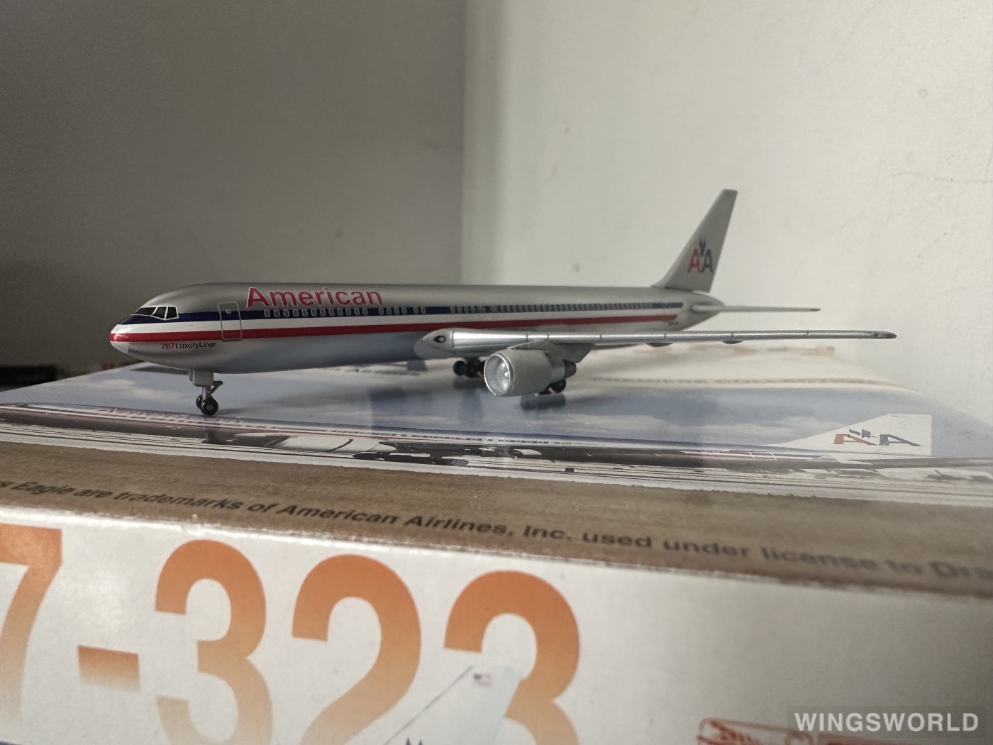 Dragon Models 1:400 55157 American Airlines 美国航空 Boeing 767-300ER N351AA