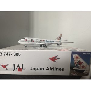 Japan Airlines 日本航空 Boeing 747-300 JA8184  BB4-2003-56 Big Bird 1:400