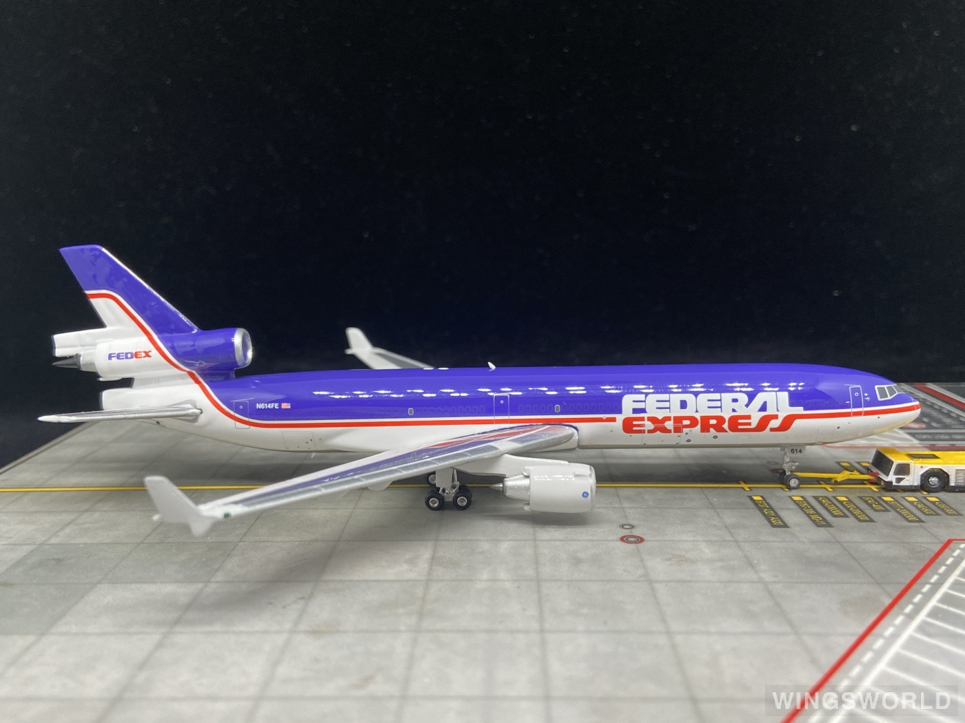 Phoenix 1:400 PH04481 FedEx 联邦快递 McDonnell Douglas MD-11 N614FE