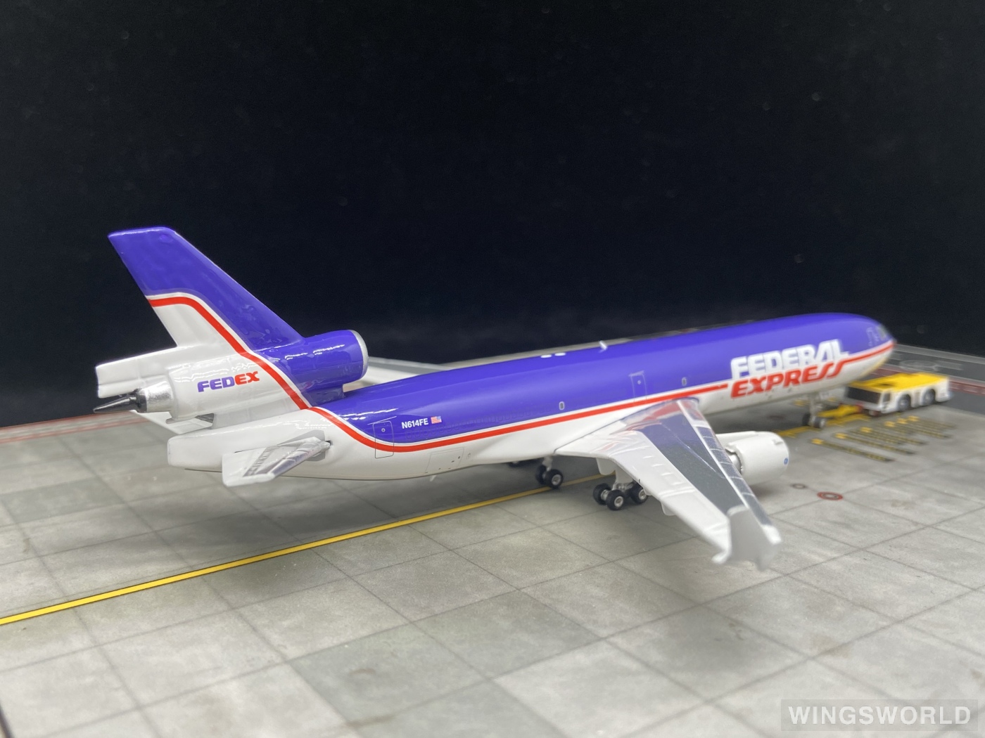 Phoenix 1:400 PH04481 FedEx 联邦快递 McDonnell Douglas MD-11 N614FE