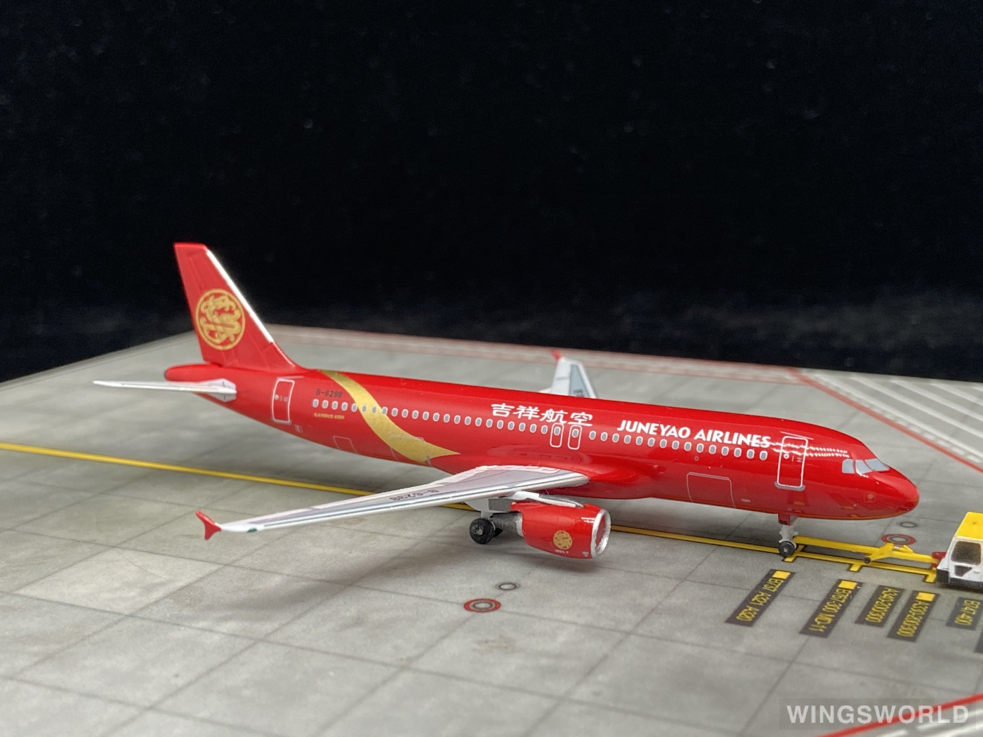 AeroClassics 1:400 AC4B6298 Juneyao Airlines 吉祥航空 Airbus A320 B-6298