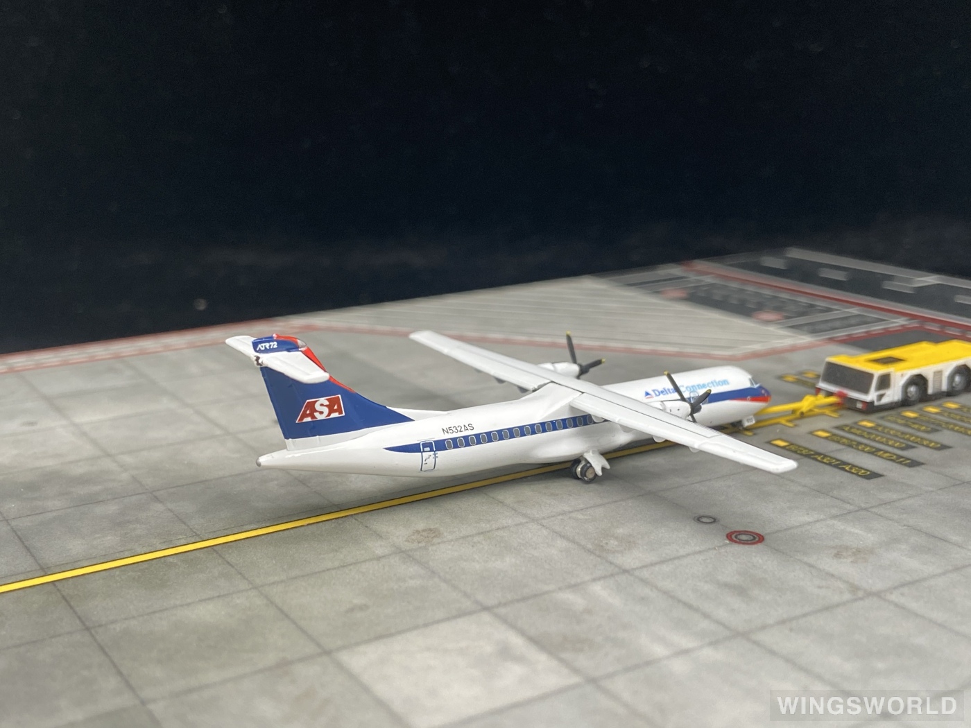 Geminijets 1:400 GJDAL1134 Delta Air Lines 达美航空 ATR 72 N532AS