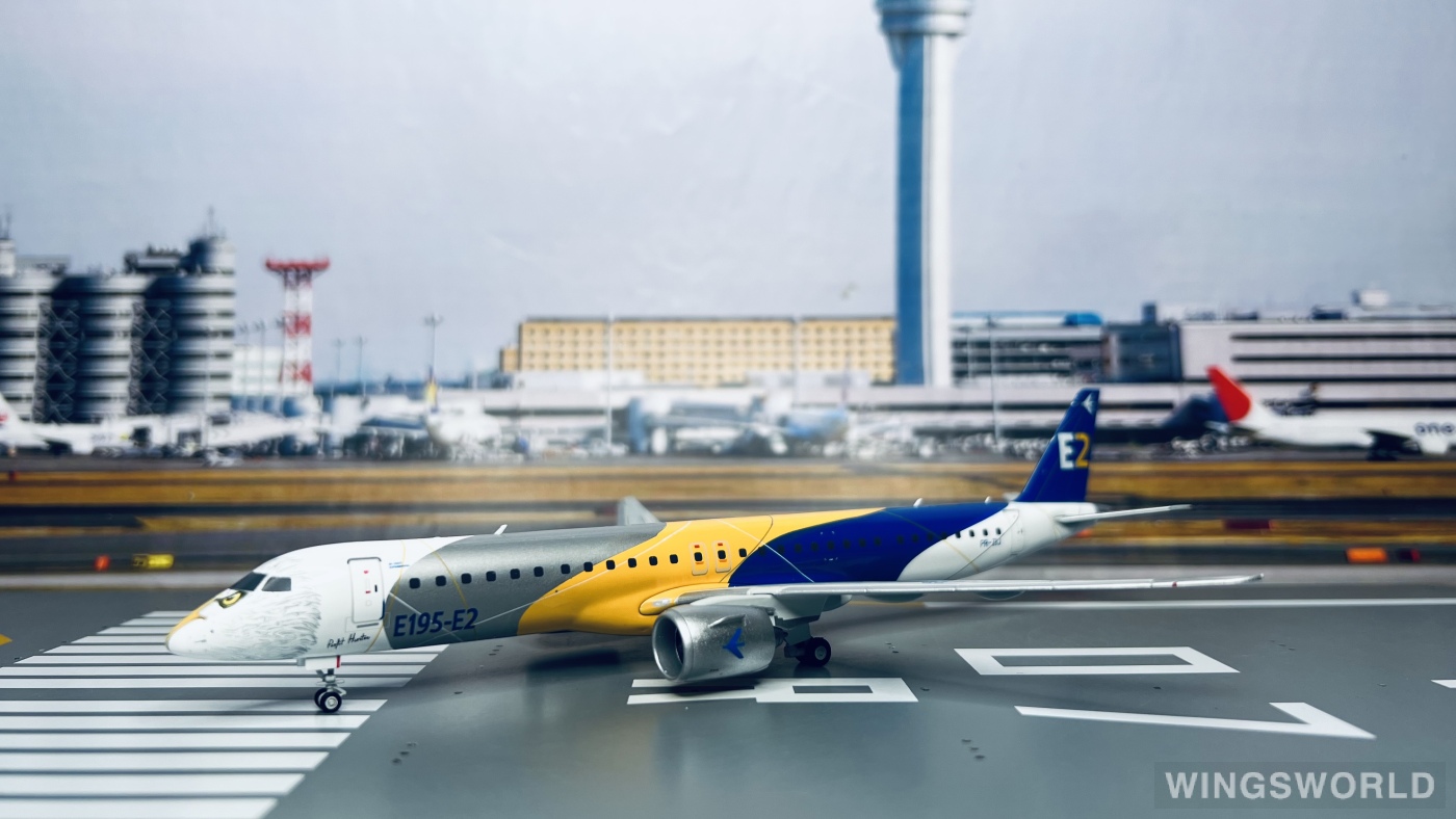 Herpa 1:200 572064 Embraer 巴西航空工业 Embraer ERJ-190 PR-ZIJ