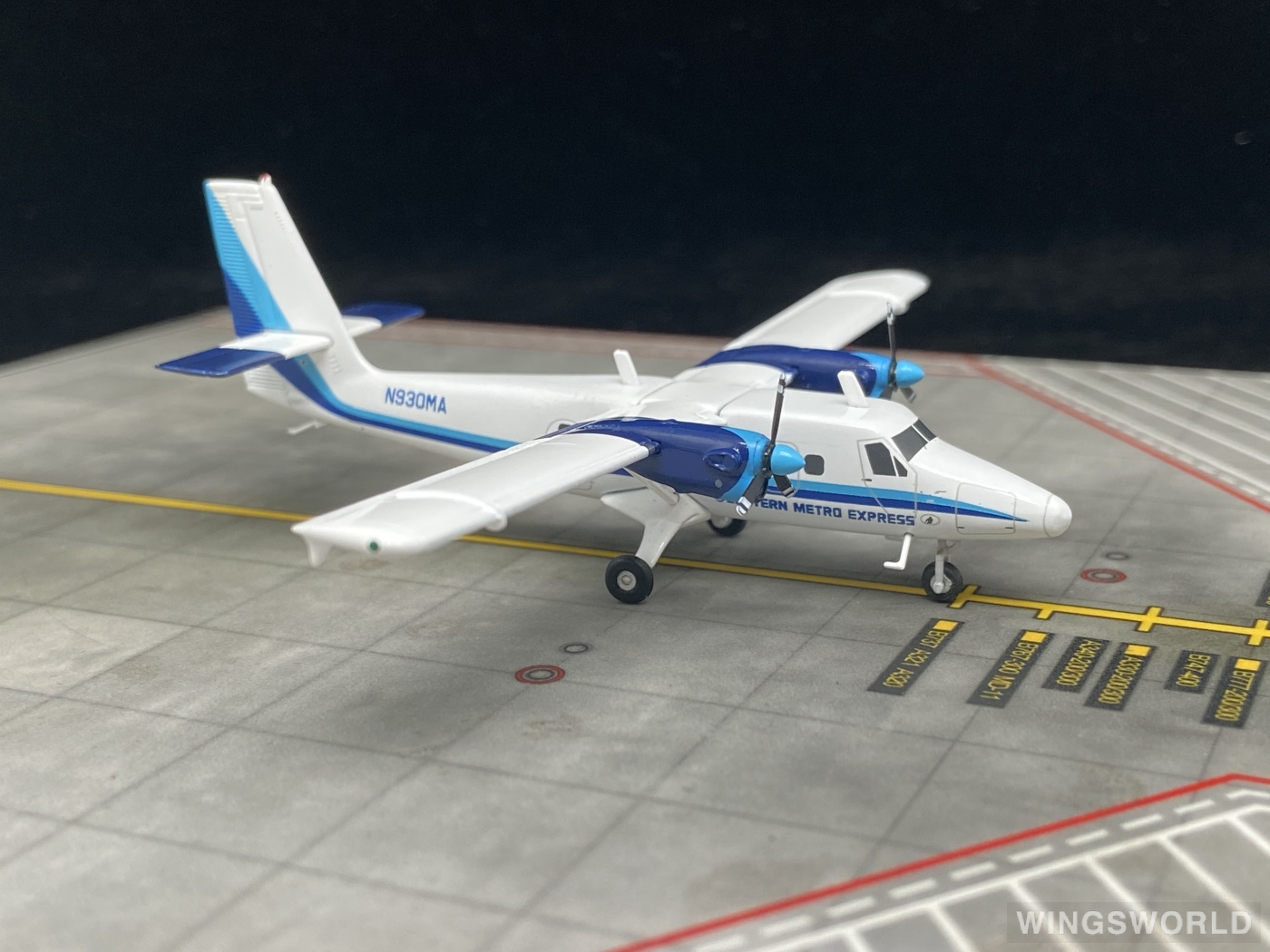 Geminijets 1:200 G2EAL1037 Eastern Air Lines 美国东方航空 de Havilland Canada DHC-6-300 N930MA